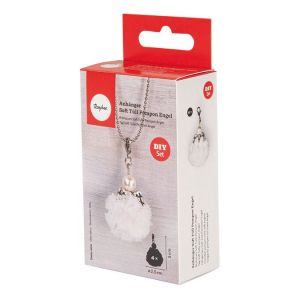 Rayher Kit Bijou Breloques Soft Tulle Pompon Anges