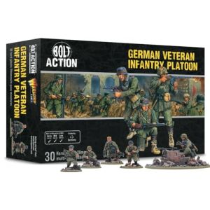 Warlord games Jeu de figurine German Veteran Infantry Platoon Extension de jeux de figurines - WG-402013103