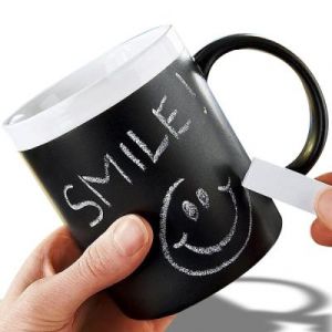 Mug Tableau Noir Pour &Eacute;crire Avec Une Craie Neuf