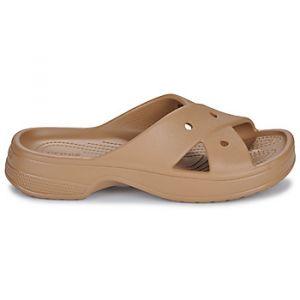 Crocs Femme Classic Womens Cross Strap Sandales, Milk Chocolate, 37/38 EU