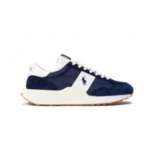 Ralph Lauren Chaussures basses style running avec logo sur le côté et semelle en caoutchouc robuste Bleu - Taille 41