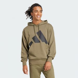 Adidas Sweat-shirt à capuche french terry gros logo Essentials, pointure Small - Taille Small