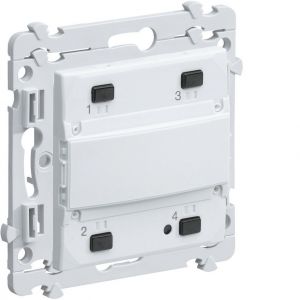Image de Hager WKT304R Kallysta BP 4E pile KNX radio QL