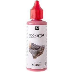 Rico Design Sock Stop Rouge Antidérapant pour chaussettes 50 ml (...) -