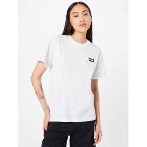FILA Biga Tee T-Shirt, Blanc éclatant, S Femme