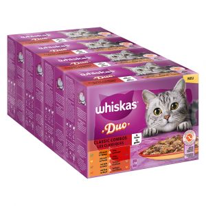 Whiskas Duo Multipack Classic Combos en gelée 12 x 85 g