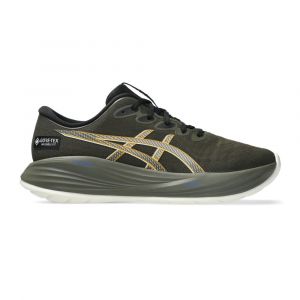 Asics Gel-Cumulus 27 GTX Chaussure De Running Sans Stabilisateurs Hommes - Vert Olive, Le Caramel, Pointure 44