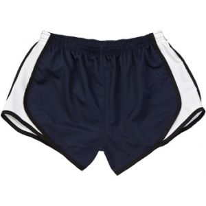 Boxercraft - Short de sport respirant - Femme (XS) (Bleu marine/Blanc) - UTRW2618