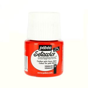 Image de Pebeo Peinture Tissus Setacolor transparent 45ml