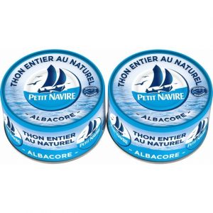 Petit Navire Thon au naturel d&eacute;marche responsable