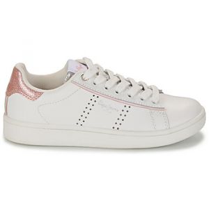Pepe Jeans Pour enfant. Player Night Leather Sneakers white