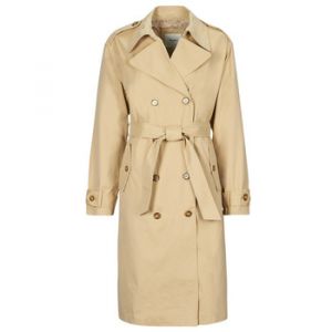 Pepe Jeans Pour femme. Trench-coat Brown Star