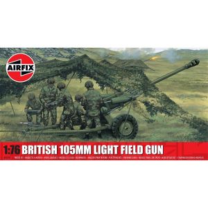 Airfix Maquette : Canon de campagne l&eacute;ger britannique - 105 mm