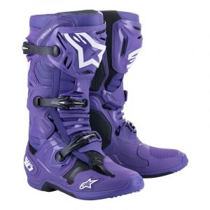 Alpinestars Bottes cross Tech 10 Ultraviolet black- US-9