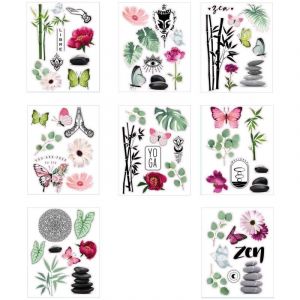 Atmosphera Sticker illustratif Zen 30X42 créateur d'intérieur