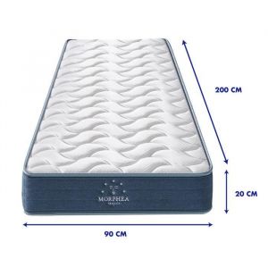 MILA BASIC MATELAS HYBRIDE, 90x200 cm