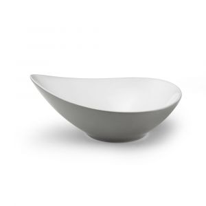 Medard de noblat Assiette creuse en Porcelaine Gris