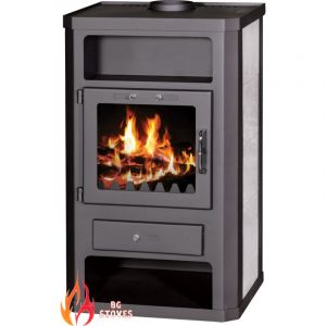 V05 - Po&ecirc;le &agrave; bois Komfort k &ndash; 11 kW avec panneaux lat&eacute;raux en c&eacute;ramique et design &eacute;l&eacute;gant
