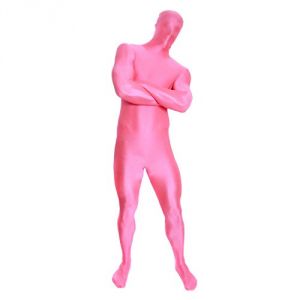 Déguisement morphsuits rose adulte