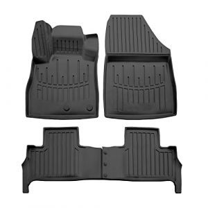 Tapis de sol - SCOUTT - Renault Scenic 4 - Caoutchouc Premium - 3D - R&eacute;sistant &agrave; leau