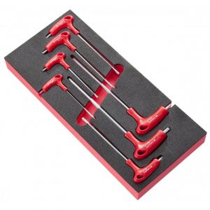 Facom MODM.89TX - Module mousse 7 clés mâles Torx