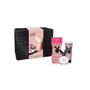 Image de Playboy Play It Sexy - Coffret eau de toilette, gel douche et lait pour le corps