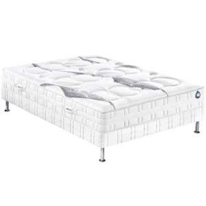 Image de Bultex Ensemble matelas + sommier 160 x 200 cm - Mousse HR - 34kg/m3 - Tres ferme - NEATNESS - NEATNESS 160 x 200 cm - Mousse HR 34kg/m3 - Très ferme - 23 cm - Sommier à lattes - 2 personnes