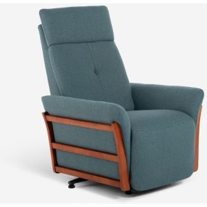 Fauteuil relax inclinable au design moderne pour salon bureau Martina
