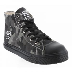 Chaussures de S&eacute;curit&eacute; Hautes - Camouflage, Semelles Antid&eacute;rapantes Noires - Fashion Security - Confort et Style - 45