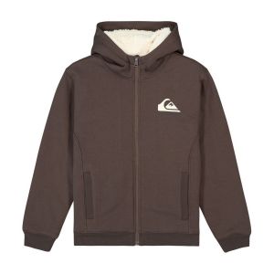 Quiksilver Pull en Polaire Fleece Sherpa Garçon 8-16 Ans Marron 8