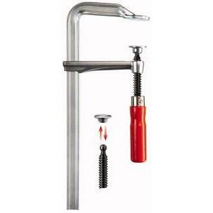 Bessey Presse &agrave; vis en fonte mall&eacute;able GZ 1250/120 GZ125 Capacit&eacute; de serrage:1250 mm Mesures dempattement:120 mm