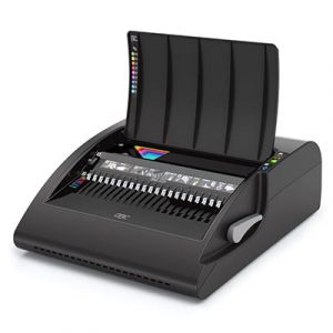 GBC Machine &agrave; relier &eacute;lectrique par peigne, CombBind C210E, capacit&eacute; 500 feuilles A4 (210 x 297 mm) et A3 (297 x 420 mm)