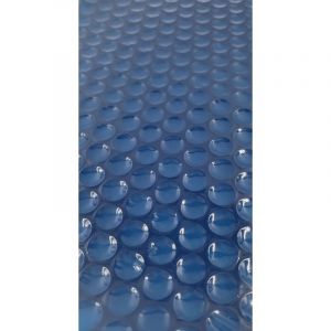 Bâche à Bulles Piscine Eco-Responsable Rectangle 5,40 x 2,60 m - Compatible Piscine Intex Rectangulaire 5,49 x 2,74 m - ecofilm Bleu Nuit - Epaisseur