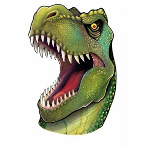 360&deg; Degrees D&eacute;coration murale t&ecirc;te de dinosaure 86 cm Taille Unique