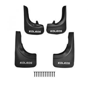 Pour Renault Koleos Bavettes garde-boue pour l'avant et l'arrière 4 pièces