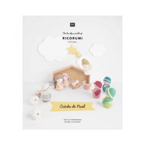 Rico Design Livre crochet - Ricorumi - Cr&egrave;che de No&euml;l - 24 x 21 cm - 24 pages