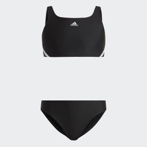 Adidas Maillots de bain enfant 3S BIKINI - Couleur 3 / 4 ans,4 / 5 ans,11 / 12 ans,13 / 14 ans,5 / 6 ans,7 / 8 ans,9 / 10 ans,14 / 15 ans - Taille Noir