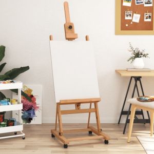 VidaXL Chevalet 55x53,5x178 cm bois de hêtre massif