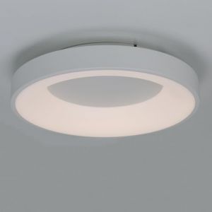 Alpinaluz Plafonnier LED &Eacute;clairage de Plafond de 36 W &Oslash;40 cm 4500 lm avec s&eacute;lecteur de couleur CCT 3000K/4000K/6000K, design rond en m&eacute;tal blanc et lumi&egrave;re lat&eacute;rale CRI85, pour salon et salle &agrave; manger
