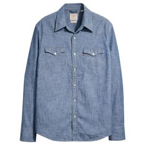 Levi's Pour homme. Chemise bleue Barstow