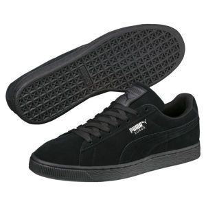 Puma Suede Classic+ - Baskets mode - Mixte Adulte - Noir (Black/Dark Shadow) - 45 EU