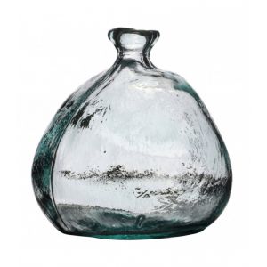 Image de Wadiga Vase Goutte en Verre Recyclé - H18cm