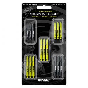 Winmau Darts Flechettes Lote Signature Shaft MVG Design 8125