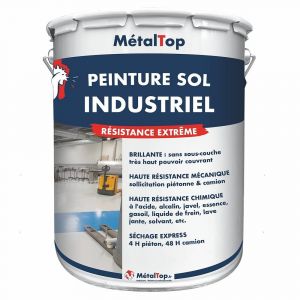Peinture Sol Industriel - Jaune signalisation - RAL 1023 - Pot 1L