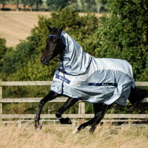 Couverture anti-mouches pour cheval imperméable Bucas Buzz-Off Rain