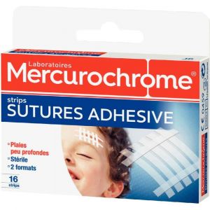 Mercurochrome Pansement suture - Boîte de 16