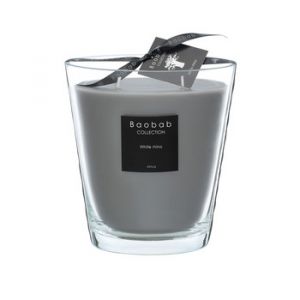 Baobab Collection Bougie parfumée Toutes Saisons - Rhino Blanc - 16cm