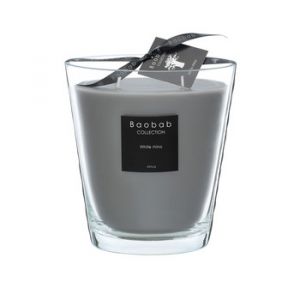 Baobab Collection Bougie parfumée Toutes Saisons - Rhino Blanc - 16cm