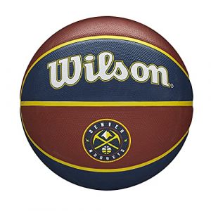 Image de Wilson Ballon Basketball Nba Team Tribute Nuggets One Size Multicolour