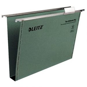 Leitz Ultimate Clenched Bar - Dossier suspendu - 30 mm - Foolscap - vert (pack de 50)